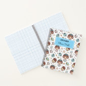 Cartoon Space Zurück zur Schulversorgung Lehrer Notizblock (Innenseite)