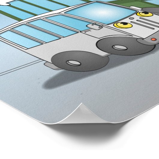 Cartoon; später als ik Groot ben Poster (Ecke)