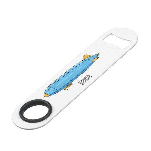 Cartoon Speed Flaschenöffner (Vorderseite Schrägansicht)