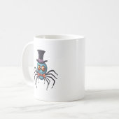 Cartoon Spider Art Kaffeetasse (Vorderseite Links)