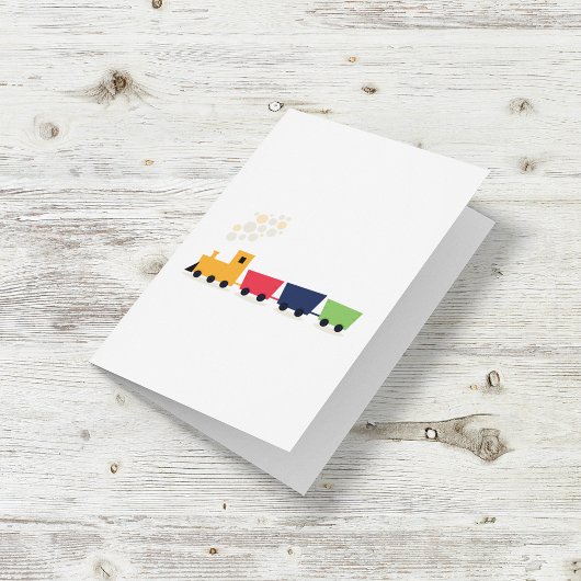 Cartoon-Spielzeugkarte Karte