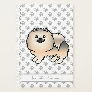 Cartoon-Spitz für Cream-Sable und benutzerdefinier Planer