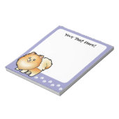 Cartoon Spitz Notizblock (Rotiert)