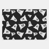 Cartoon Spooky Geist und Retro Kürbis Geschenkpapier Set (Vorderseite 2)