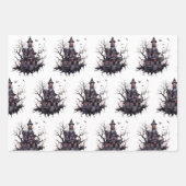 Cartoon Spuk House Wrapper Geschenkpapier Set (Vorderseite 2)
