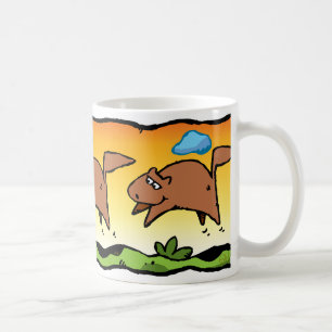 Cartoon Squirrels Tasse