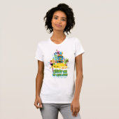 CARTOON Stapel - der T - Shirt der Frauen (Vorne ganz)