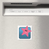 Cartoon Starfish Magnet (In Situ (Geschirrspüler))