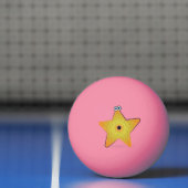Cartoon Starfish Tischtennisball (Netto)