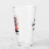 Cartoon Steak & Sauce Custom GRILLEN Koch Glas (Links)
