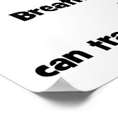 Cartoon Stil Anziehen eines Maskenposters Poster (Ecke)