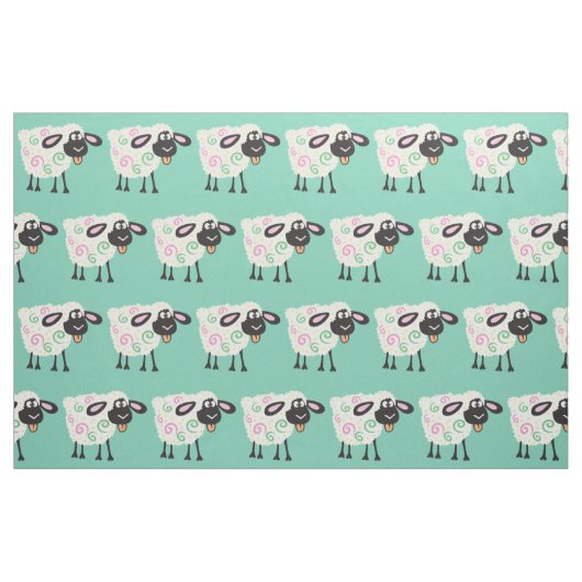 Cartoon Stoff (Fat Quarter (45,7 x 55,9 cm))