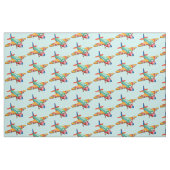 Cartoon Stoff (Fat Quarter (45,7 x 55,9 cm))