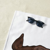 Cartoon Strandtuch (Beispiel)