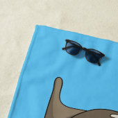 Cartoon Strandtuch (Beispiel)