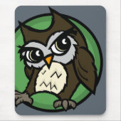 CARTOON STYLE OWL VERTICAL MAUSPAD (Vorne)