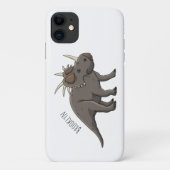 Cartoon Styracosaurus Case-Mate iPhone Hülle (Rückseite)
