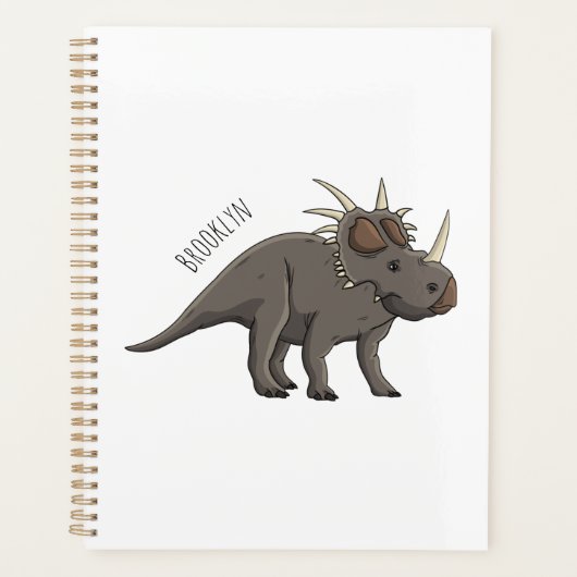 Cartoon Styracosaurus Planer (Vorderseite)