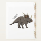 Cartoon Styracosaurus Planer (Rückseite)