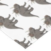 Cartoon Styracosaurus Tischdecke (Schrägansicht)