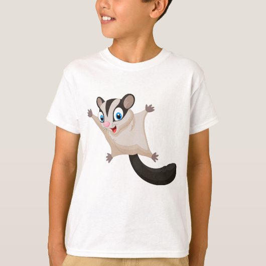 Cartoon Sugar Glider Shirt (Vorderseite)
