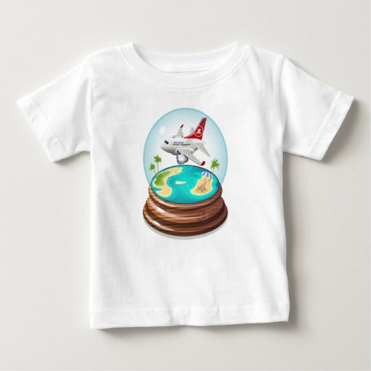 Cartoon Summer Cristal Ball Baby T-shirt (Vorderseite)