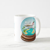 Cartoon Summer Cristal Ball Kaffeetasse (VorderseiteRechts)