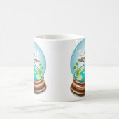 Cartoon Summer Cristal Ball Kaffeetasse (Mittel)