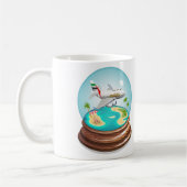 Cartoon Summer Cristal Ball Kaffeetasse (Links)