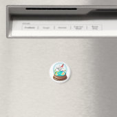Cartoon Summer Cristal Ball Magnet (In Situ (Geschirrspüler))