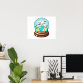 Cartoon Summer Cristal Ball Poster (Heimbüro)