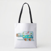 Cartoon Summer Cristal Ball Tasche (Vorderseite)