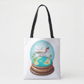 Cartoon Summer Cristal Ball Tasche (Vorderseite)