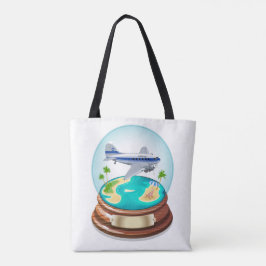 Cartoon Summer Cristal Ball Tasche