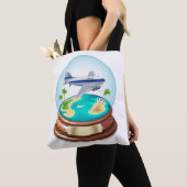 Cartoon Summer Cristal Ball Tasche (Von Nahem)
