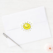 Cartoon Sun Heart Sticker (Umschlag)