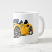 Cartoon Supercar Jumbo-Tasse (Vorderseite Rechts)