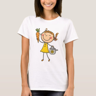 Cartoon Superhero Girl Kinder Shirt