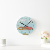 Cartoon Superslohr Runde Wanduhr (Zuhause)