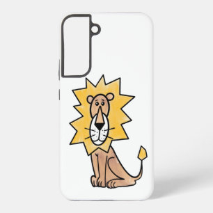 Cartoon süßer Löwe Kinder Retro Safari Dschungel T Samsung Galaxy Hülle
