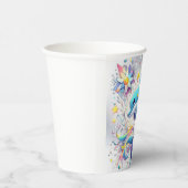 Cartoon Sweet Dolphin Baby Dusche Pappbecher (Rechts)