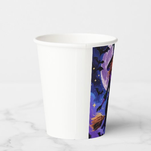 Cartoon Sweet Witwe Themed Pappbecher (Rechts)