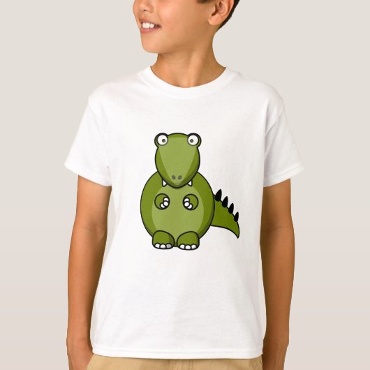 Cartoon T-Rex Dinosaur T-Shirt (Vorderseite)