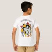 Cartoon T-Shirt (Schwarz voll)