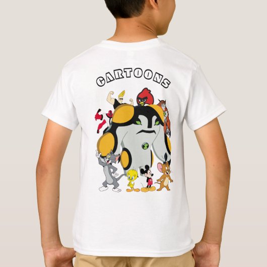Cartoon T-Shirt (Rückseite)