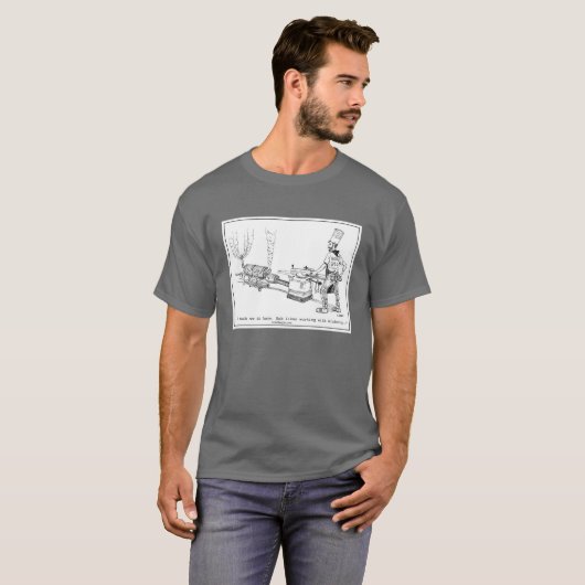 Cartoon-T - Shirt die GRILLEN des Bobs (Vorne ganz)