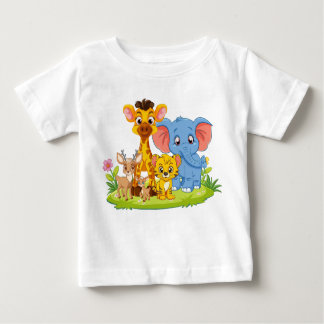 Cartoon-T-Shirt für Kleinkinder Baby T-shirt