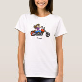 Cartoon T - Shirt für Motorräder (Vorderseite)