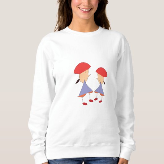 Cartoon T-Shirt Sweatshirt (Vorderseite)