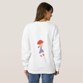 Cartoon T-Shirt Sweatshirt (Schwarz voll)